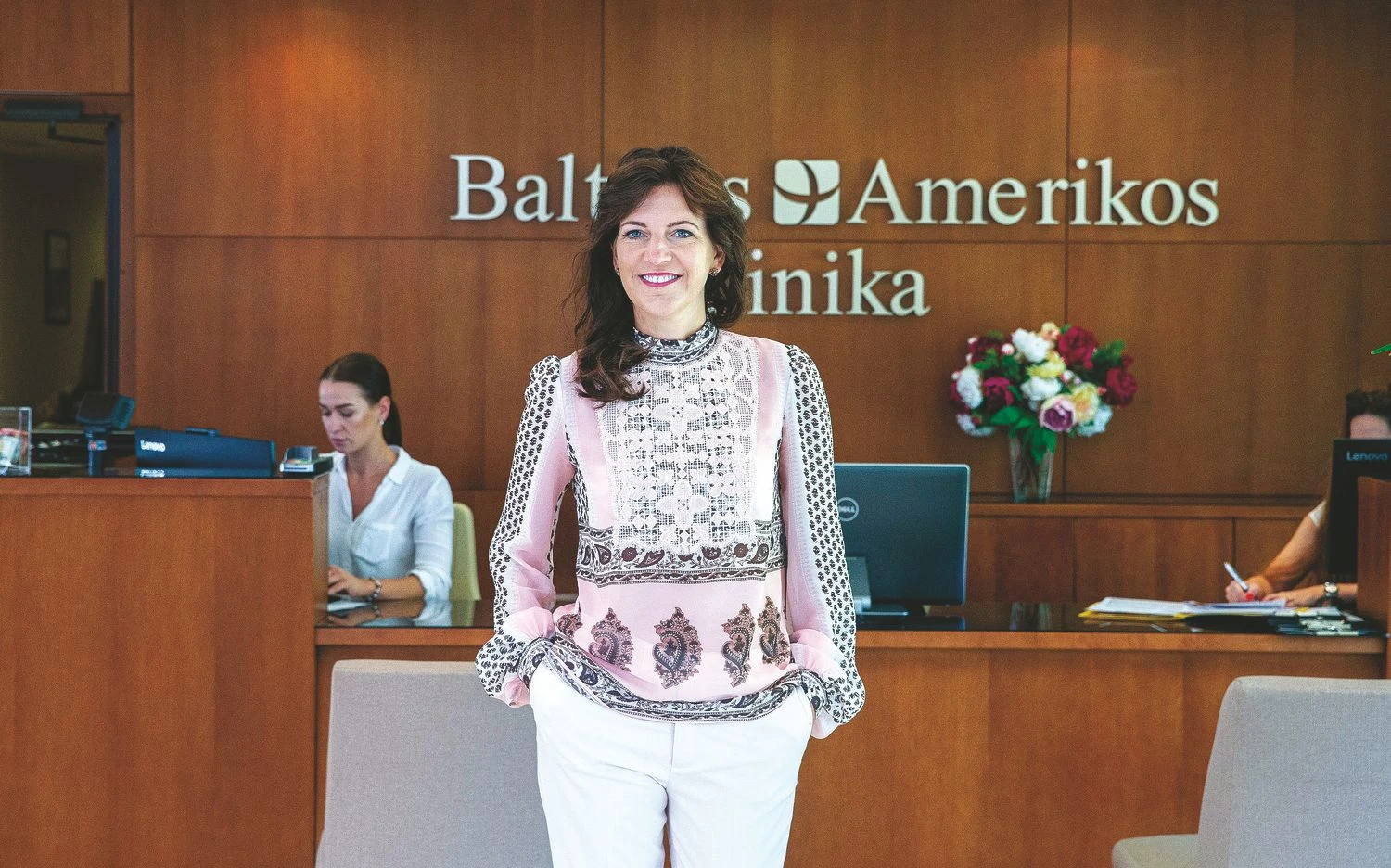 „Kai įkeliu kur nors koją, viską turiu padaryti labai gerai“, – sako verslininkė Inga Malinauskienė, Baltijos ir Amerikos klinikos akcininkė ir valdybos pirmininkė. Juditos Grigelytės (VŽ) nuotr.