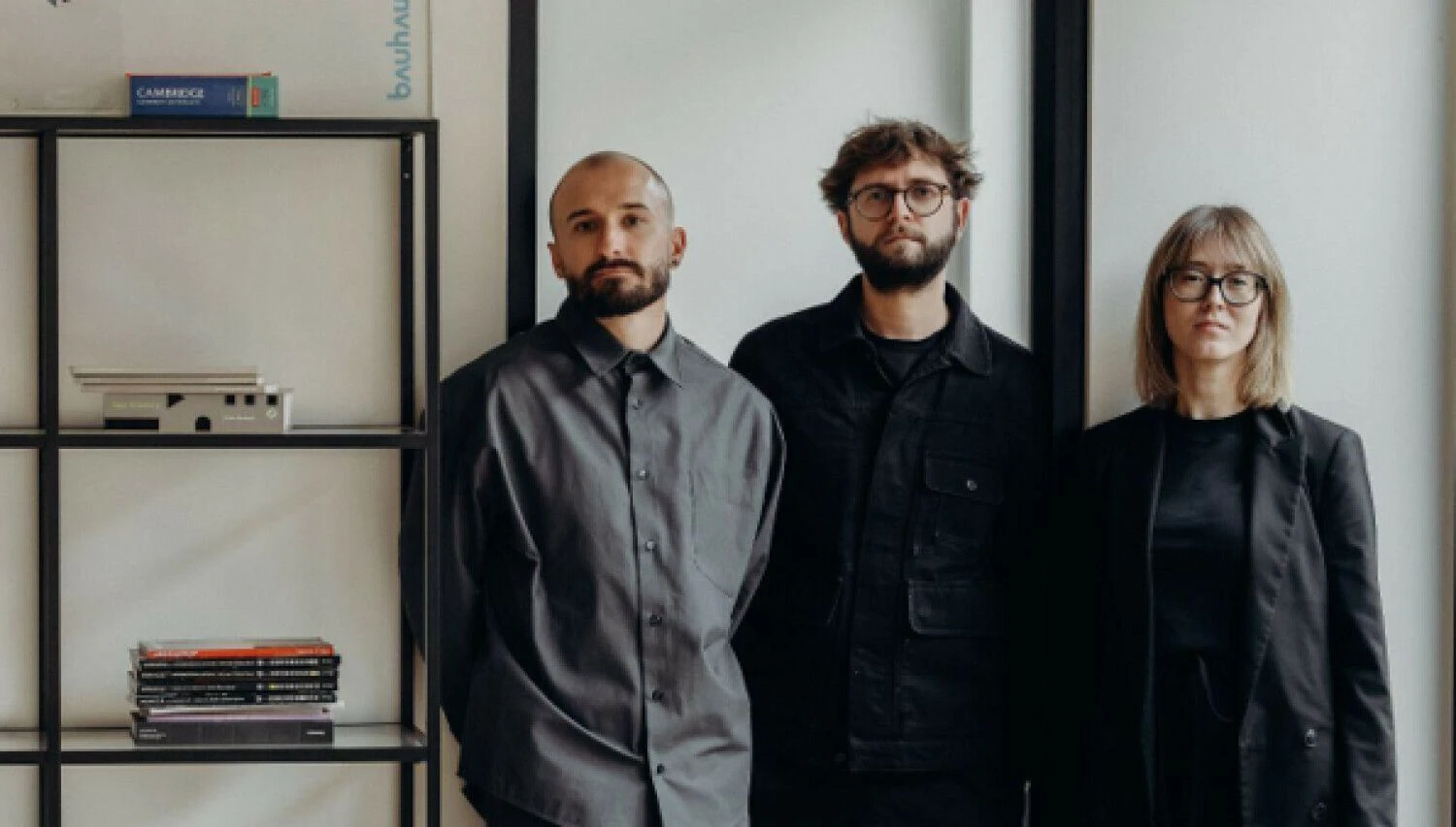 Domas Mikšys, Augustinas Paukštė, „andstudio“ partneriai ir bendraįkūrėjai, ir Diana Abramavičiūtė, agentūros vadovė. Bendrov. nuotr.