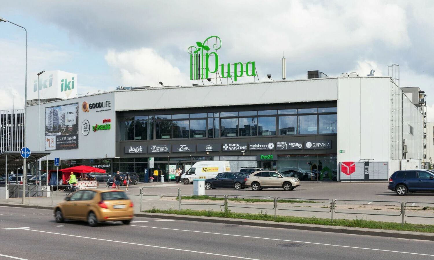 Parduotas prekybos pastatas. Bendrovės nuotr.