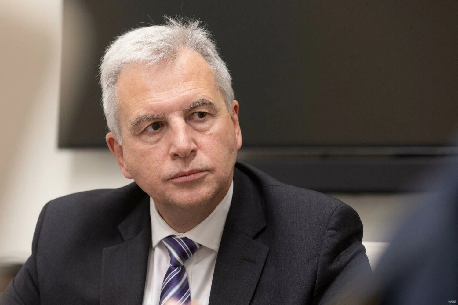 Alfredas Kammeris, Tarptautinio valiutos fondo Europos departamento direktorius. Juditos Grigelytės (VŽ) nuotr.