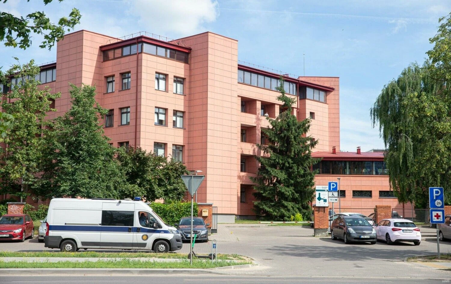 Vilniaus universiteto ligoninės „Žalgirio klinika“. Juditos Grigelytės (VŽ) nuotr.
