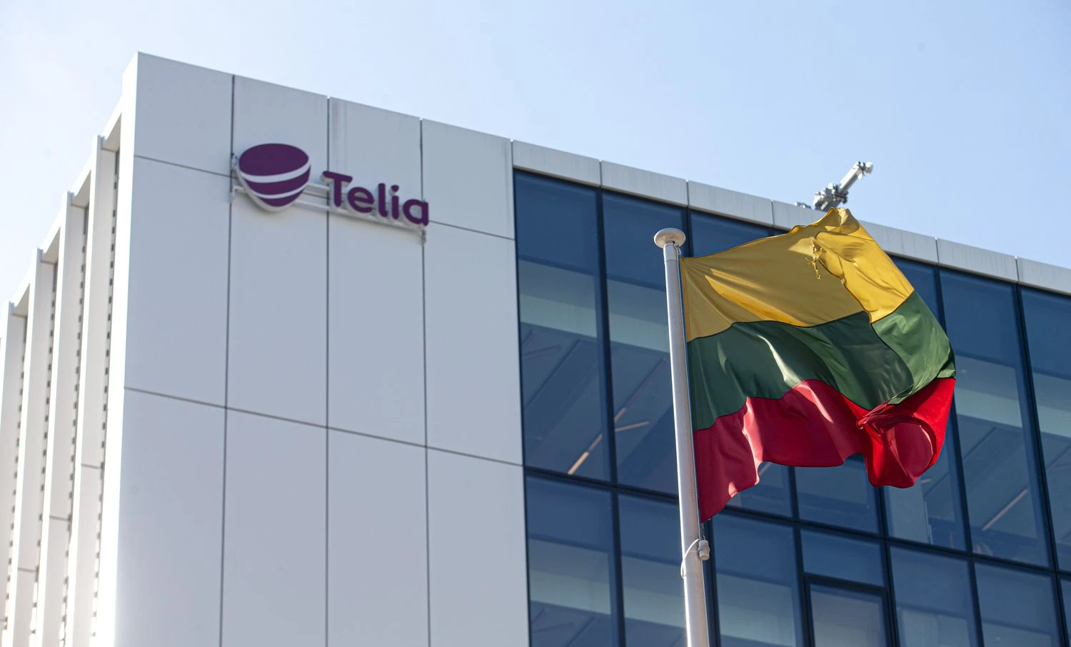 „Telia“ biuras Vilniuje. Juditos Grigelytės (VŽ) nuotr.