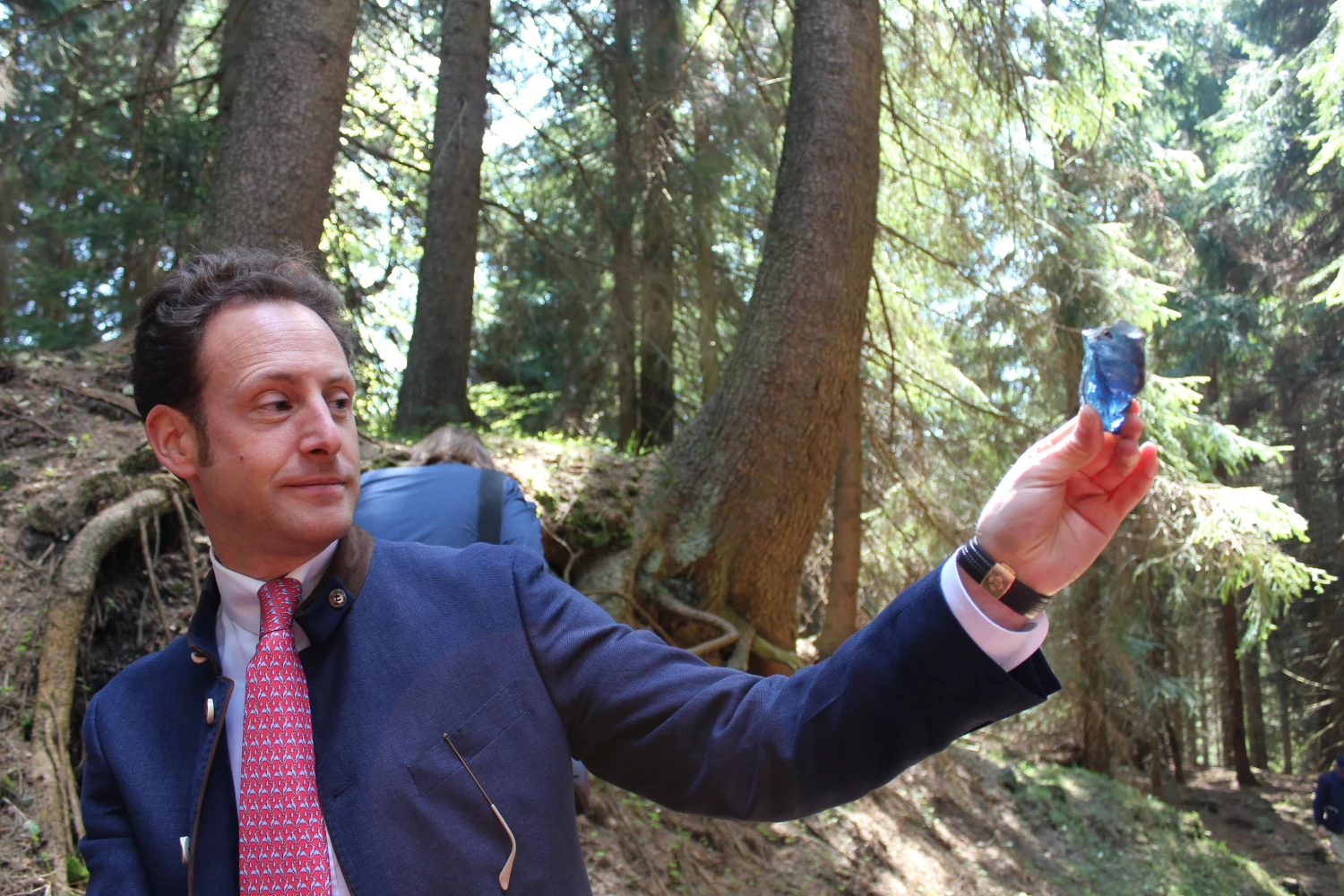 Maximilianas Riedelis, vienuoliktos kartos šeimos atstovas, „Riedel Crystal“ generalinis direktorius. Jolantos Smičienės nuotr.