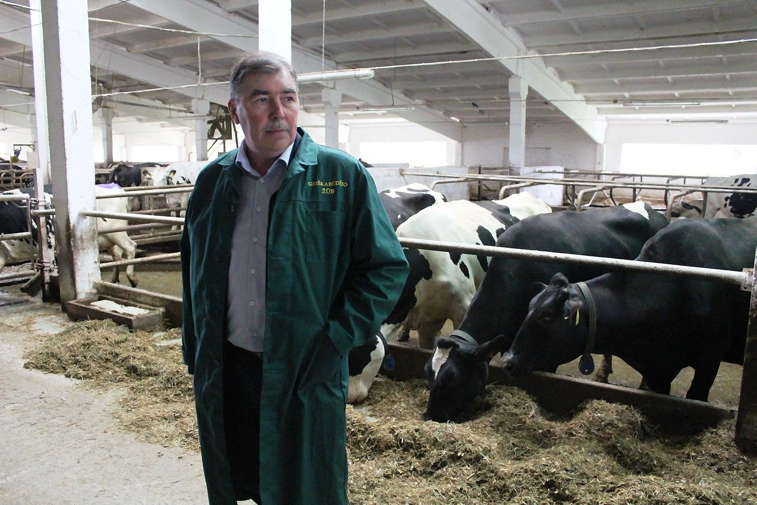 Petras Puskunigis, apie 700 melžiamų karvių turinčios Griškabūdžio žemės ūkio bendrovės vadovas ir Lietuvos žemės ūkio bendrovių asociacijos (LŽŪBA) prezidentas.
Mato Miknevičiaus (VŽ) nuotr.