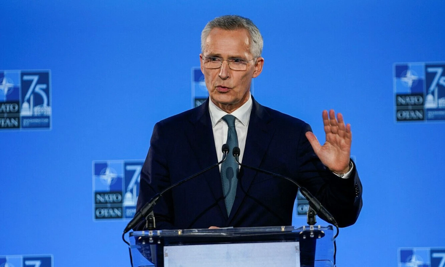J. Stoltenbergas, NATO vadovas. Nathano Howardo („Reuters“/„Scanpix“) nuotr.