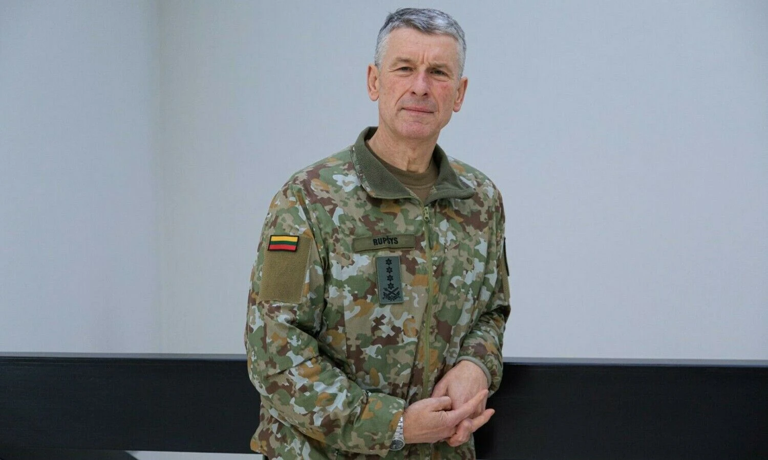 Generolas Valdemaras Rupšys, Lietuvos kariuomenės vadas. Vladimiro Ivanovo (VŽ) nuotr.