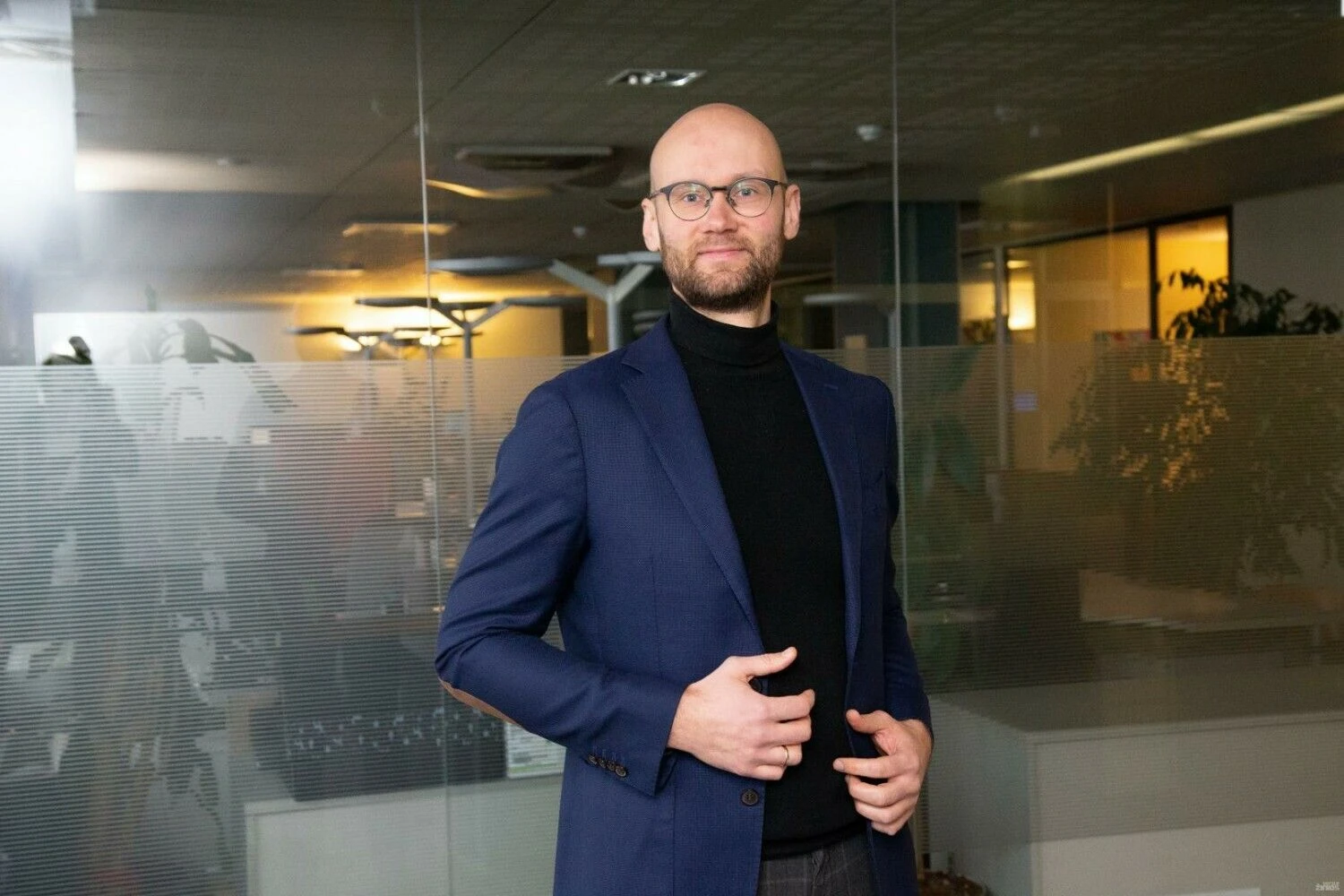 Vitalijus Rakovskis, „Novaturo“ vadovas. Vladimiro Ivanovo (VŽ) nuotr.