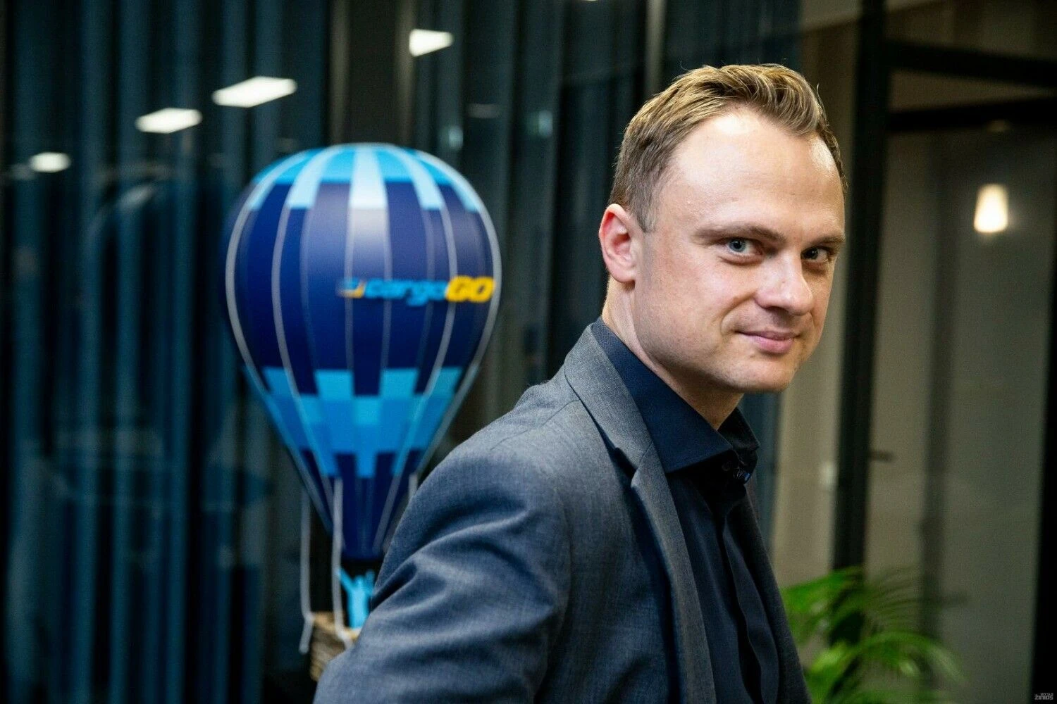 Osvaldas Švitra, „cargoGO Logistics“ vykdomasis direktorius. Vladimiro Ivanovo (VŽ) nuotr.