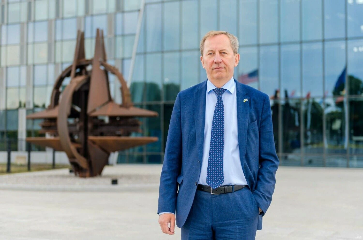 Deividas Matulionis, Lietuvos ambasadorius NATO. Kristinos Kuodienės nuotr. Įmonės nuotr.