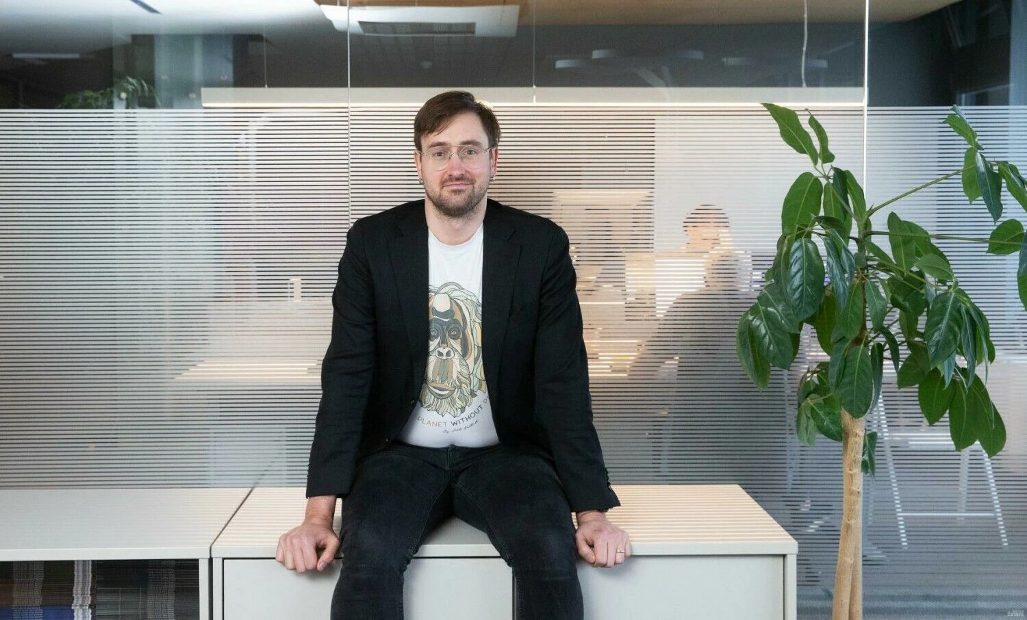 Domantas Tracevičius, VšĮ „Žiedinė ekonomika“ vadovas. Juditos Grigelytės (VŽ) nuotr.