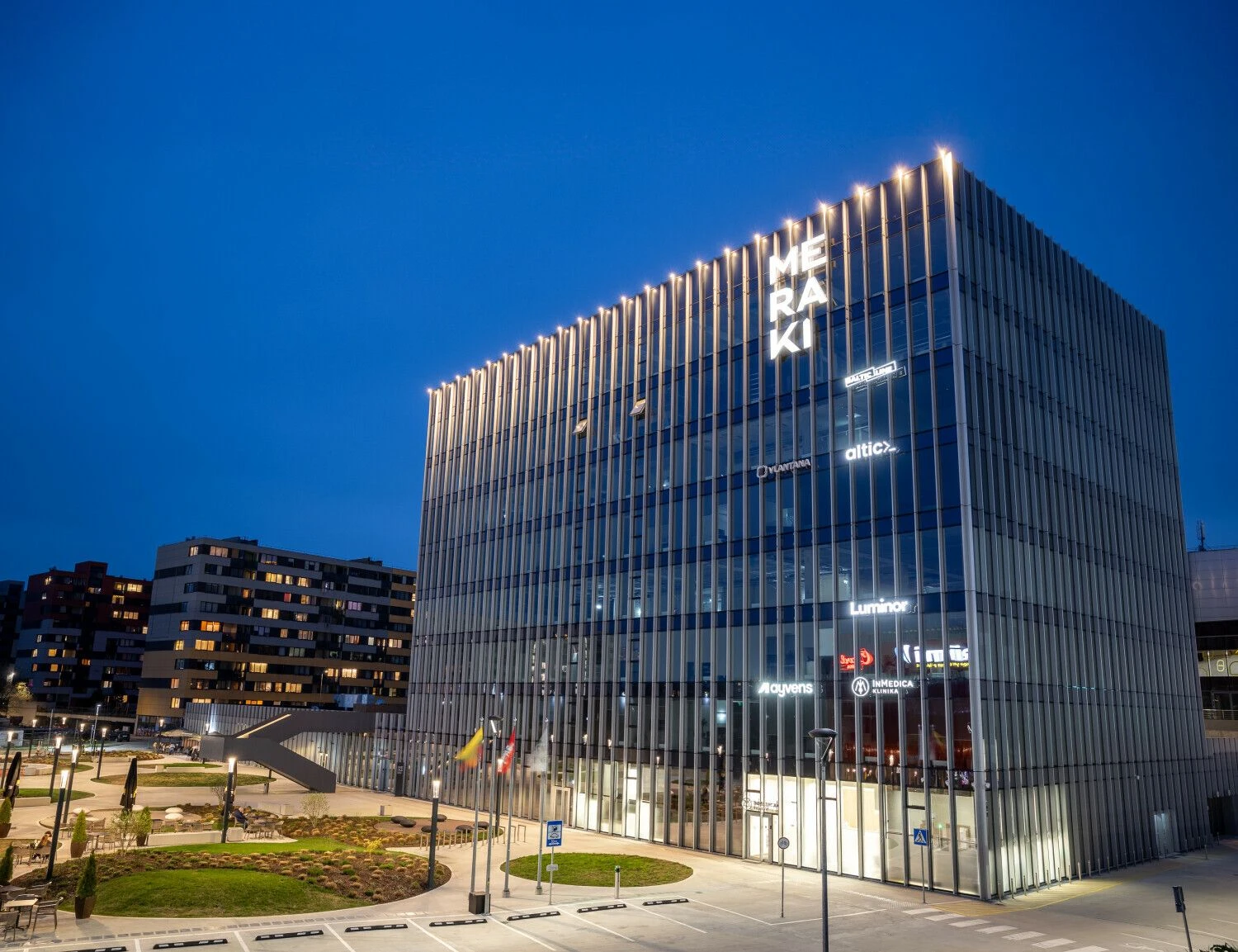 Meraki verslo namai.