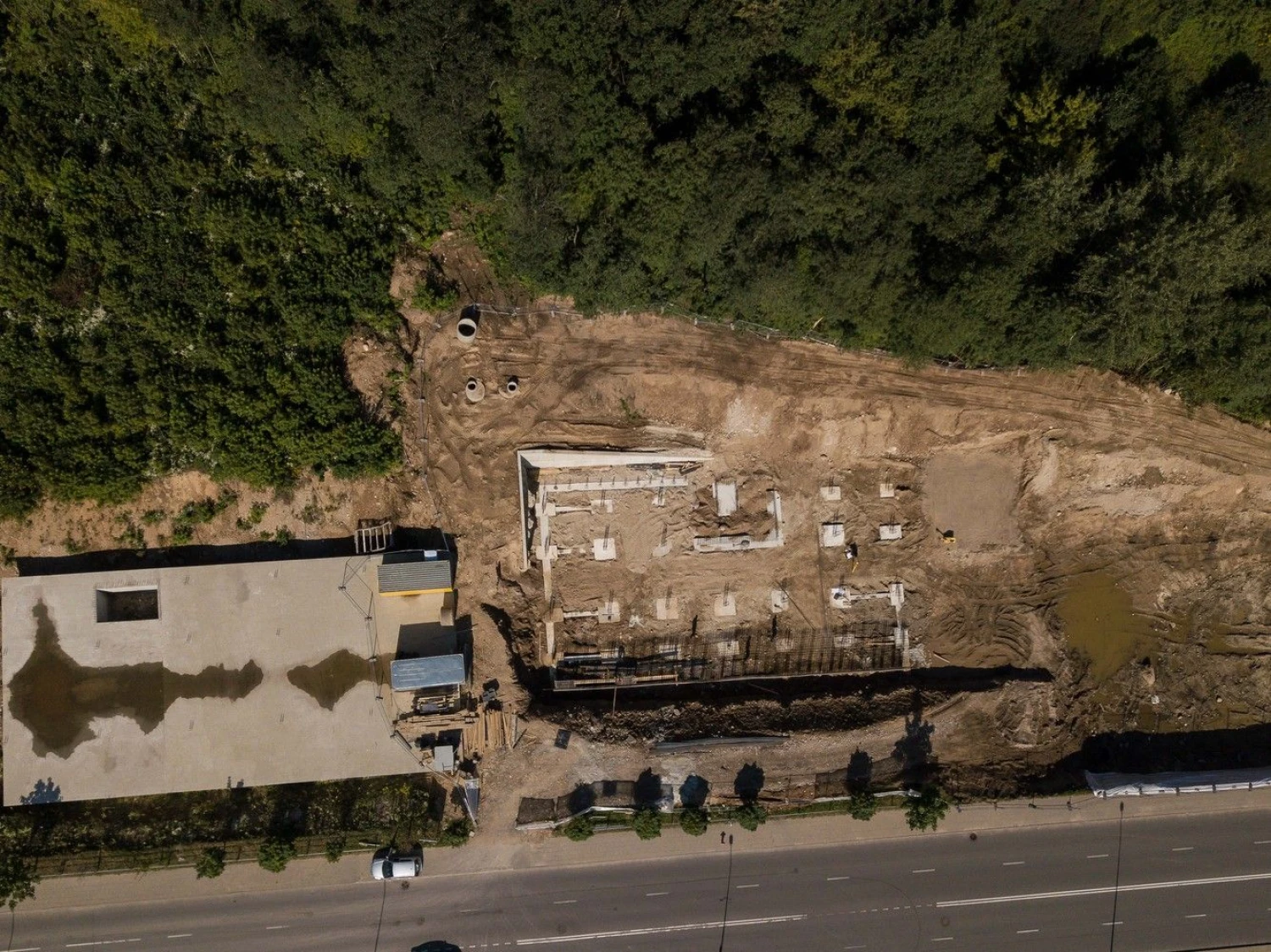 UAB „Aqua Sportas“ vystomo apartamentų nuomai projekto vieta. Vladimiro Ivanovo (VŽ) nuotr.