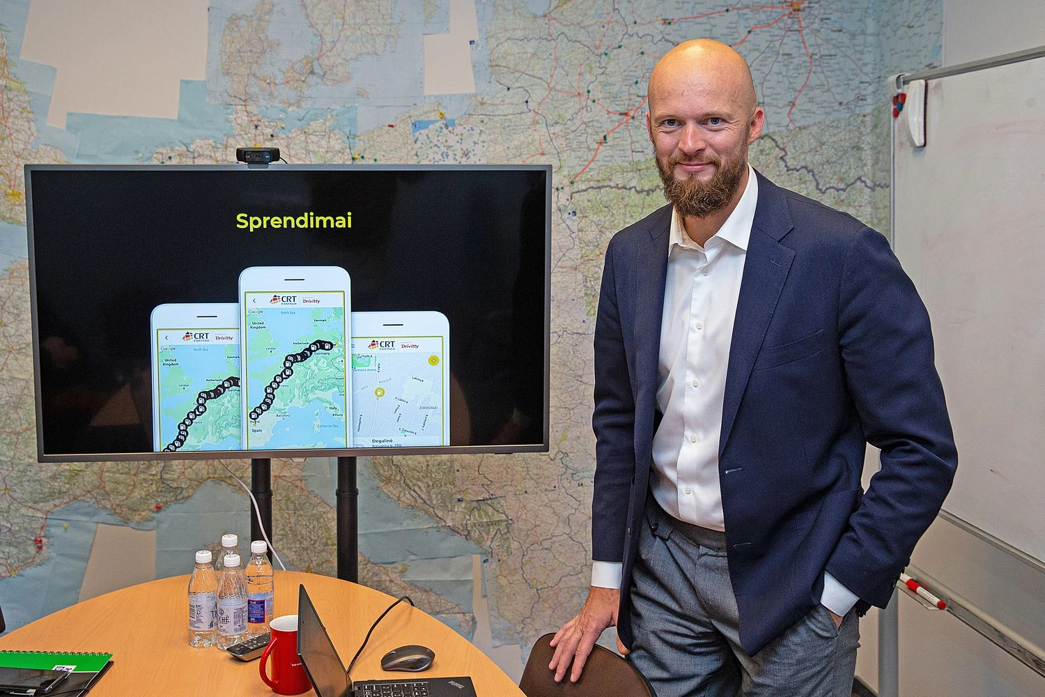 Erikas Miliukas, UAB „CRT Partner“ direktorius, pripažįsta, kad nors susidomėjimas bendrovės pasiūlytu sprendimu jaučiamas nemažas, naujovė priimama ne taip greitai ir entuziastingai, kaip norėtųsi.
Vladimiro Ivanovo (VŽ) nuotr.