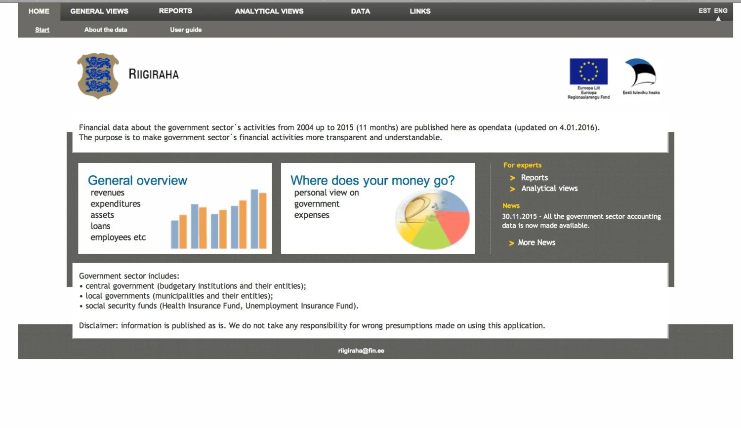 Kaskart papildžius portalą naujais duomenimis ir išplatinus informaciją apie tai, per dieną į tinklalapį užsuka apie 1.000 unikalių lankytojų. 