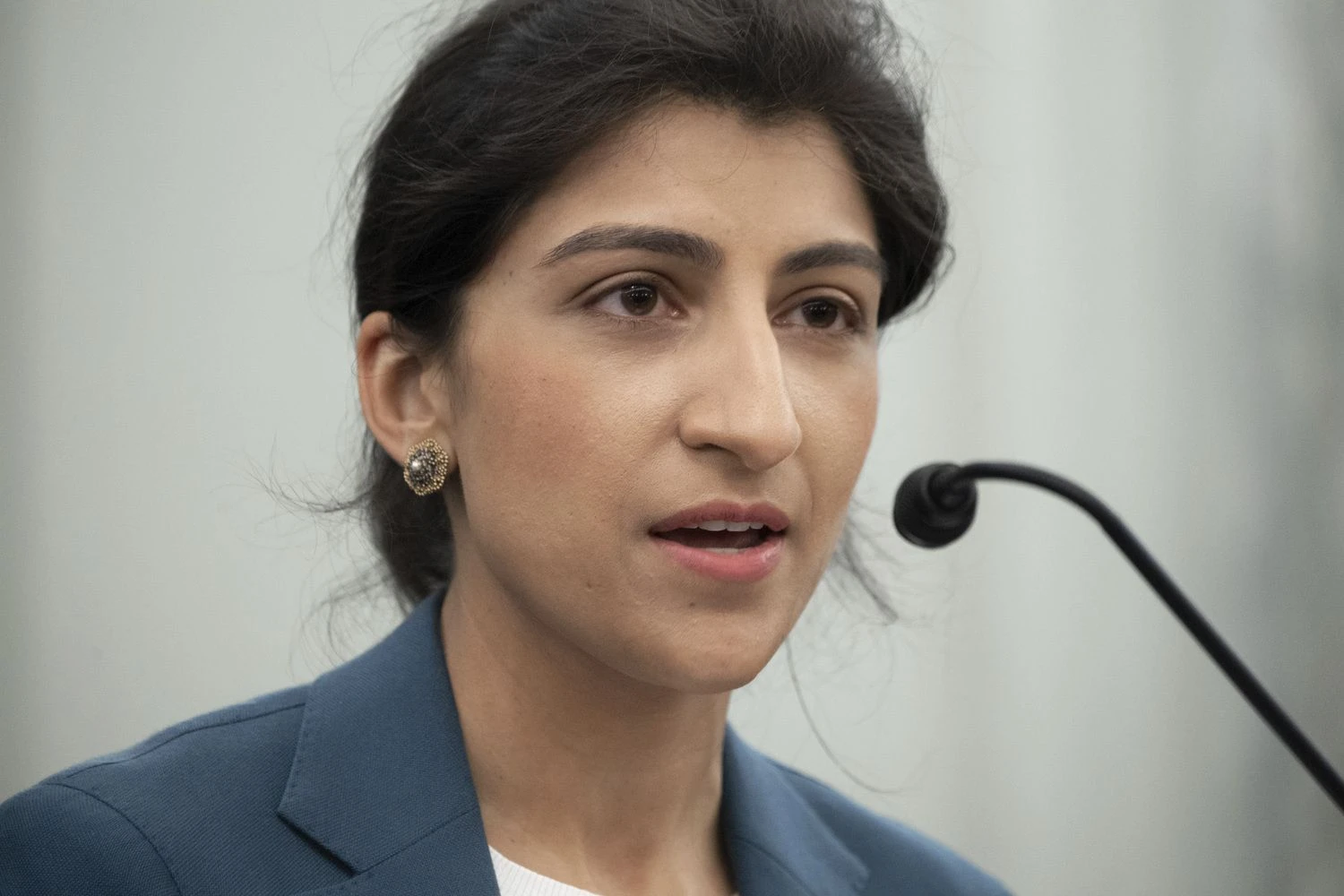 Lina Khan. Saul Loeb (AP/„Scanpix“) nuotr.