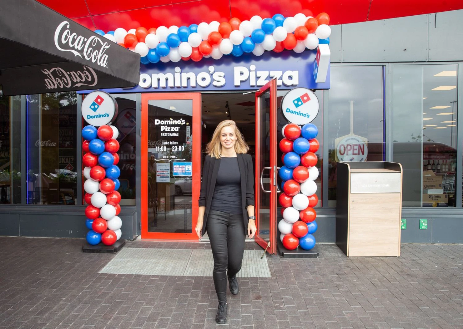 Evelina Songin, „Domino's Pizza“ rinkodaros vadovė. Juditos Grigelytės (VŽ) nuotr.