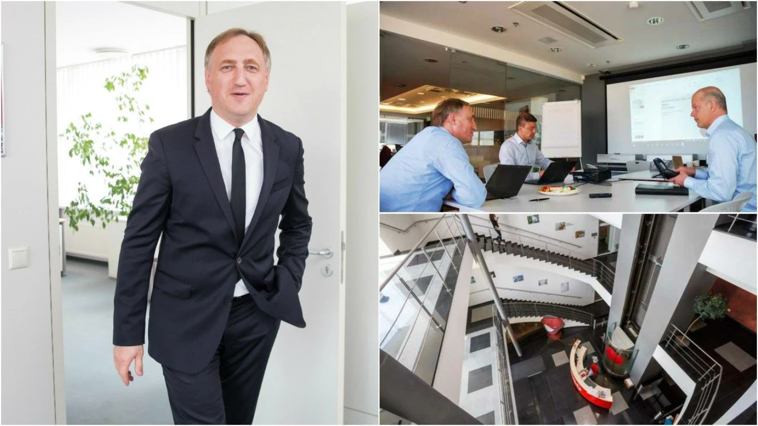 VŽ montažas. Vladimiro Ivanovo, Agnės Ranonytės nuotr.