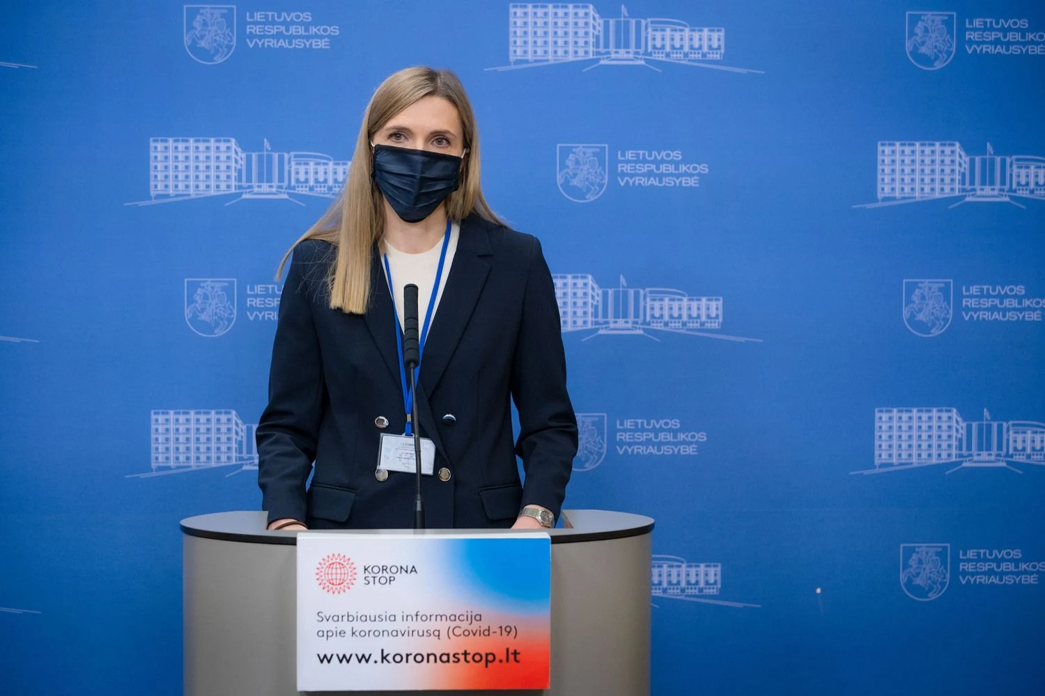 Agnė Bilotaitė, vidaus reikalų ministrė. Dariaus Janučio (LRVK) nuotr.