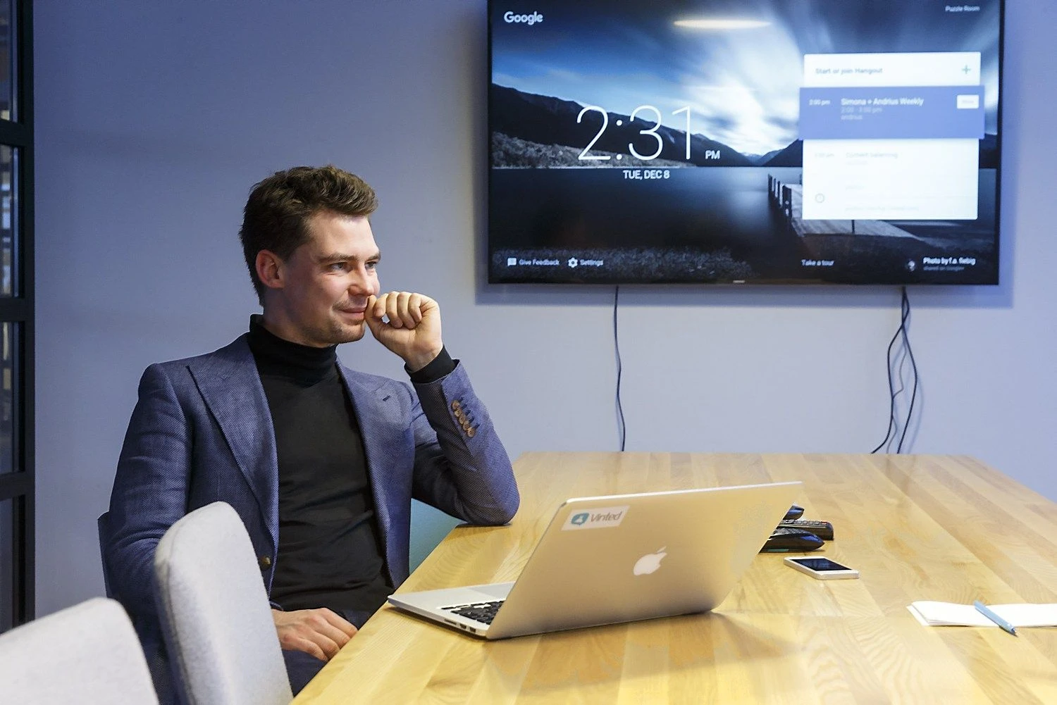 Mantas Mikuckas, drabužių mainų internetinės platformos „Vinted“ vykdomasis direktorius. Vladimiro Ivanovo (VŽ) nuotr.
