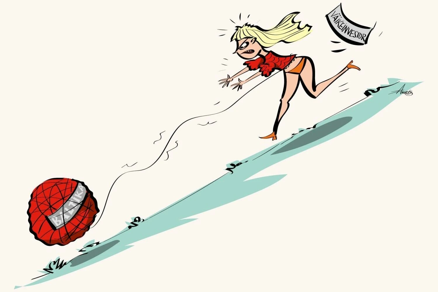 „Aripaev“ iliustracija.