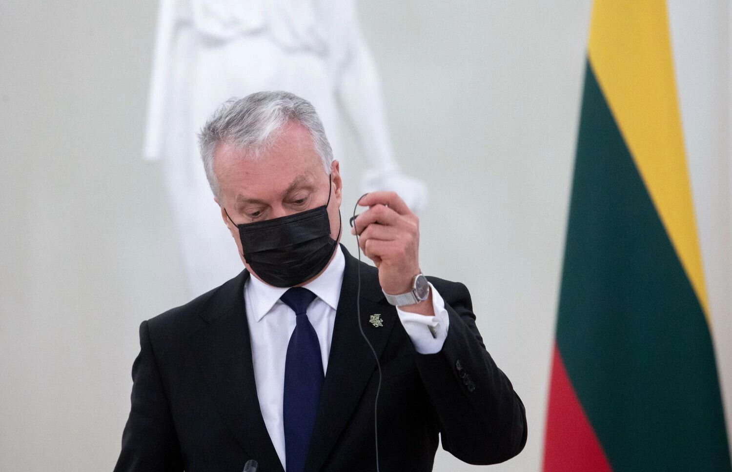 Gitanas Nausėda, Lietuvos Prezidentas. Juditos Grigelytės (VŽ) nuotr.