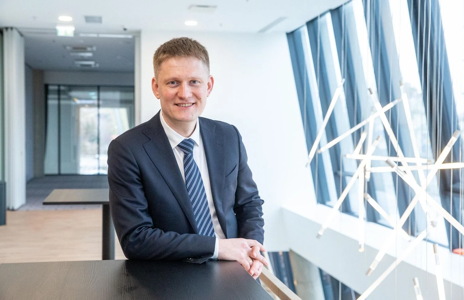 Komercinio NT vystymo ir valdymo UAB „Baltisches Haus“ direktorius Audrius Masionis. Juditos Grigelytės (VŽ) nuotr.