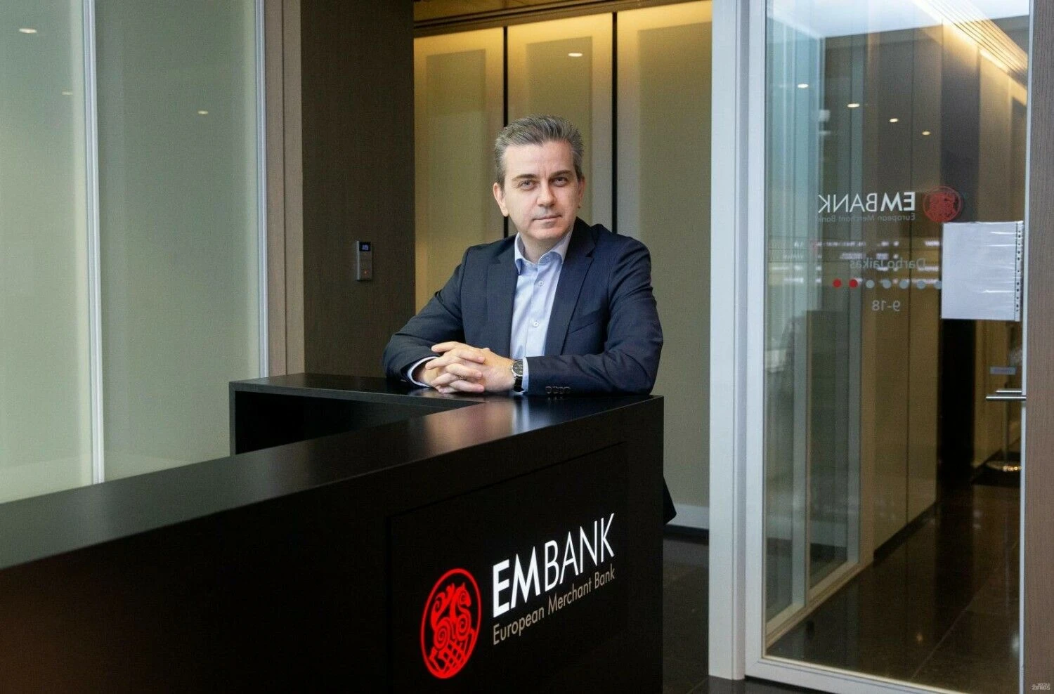 Sarpas Demiray, „European Merchant Bank“ vadovas. Juditos Grigelytės (VŽ) nuotr.