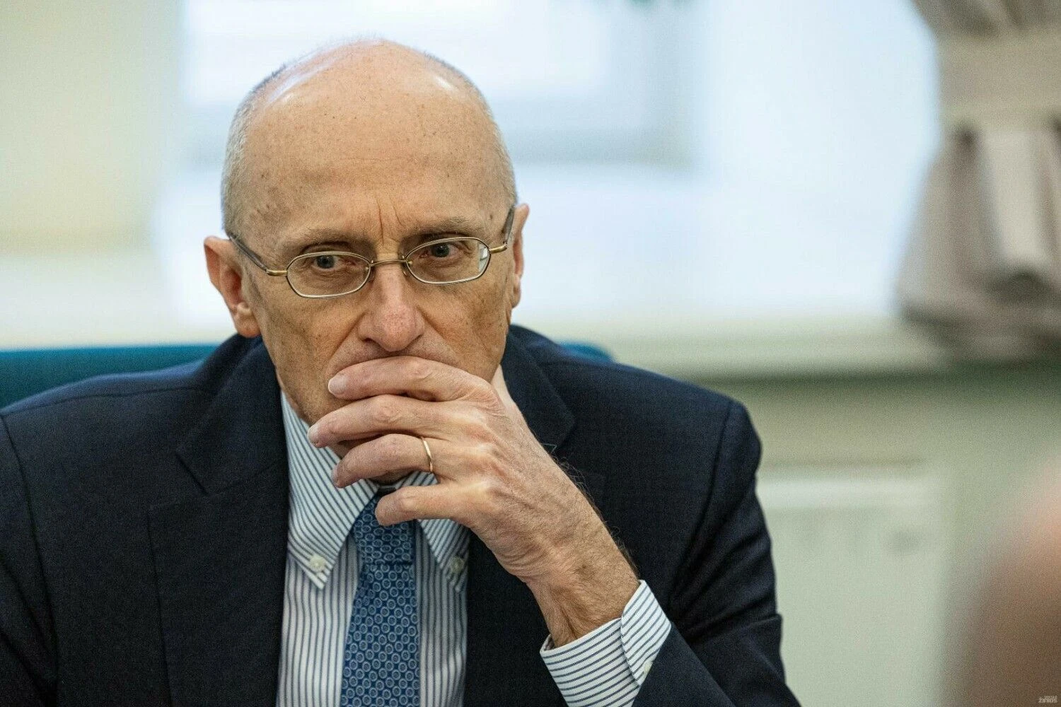 Andrea Enria, ECB priežiūros valdybos pirmininkas. Vladimiro Ivanovo (VŽ) nuotr.