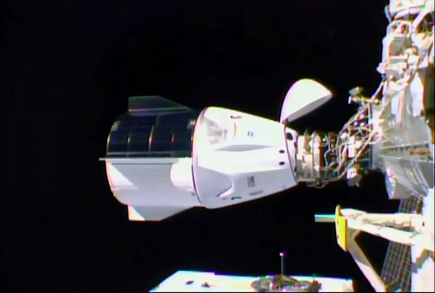 NASA TV/AFP/„Scanpix“ nuotr.

