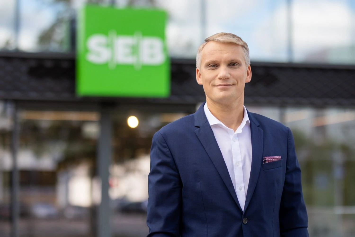 Vilius Juzikis, SEB banko valdybos narys, Verslo bankininkystės tarnybos direktorius.