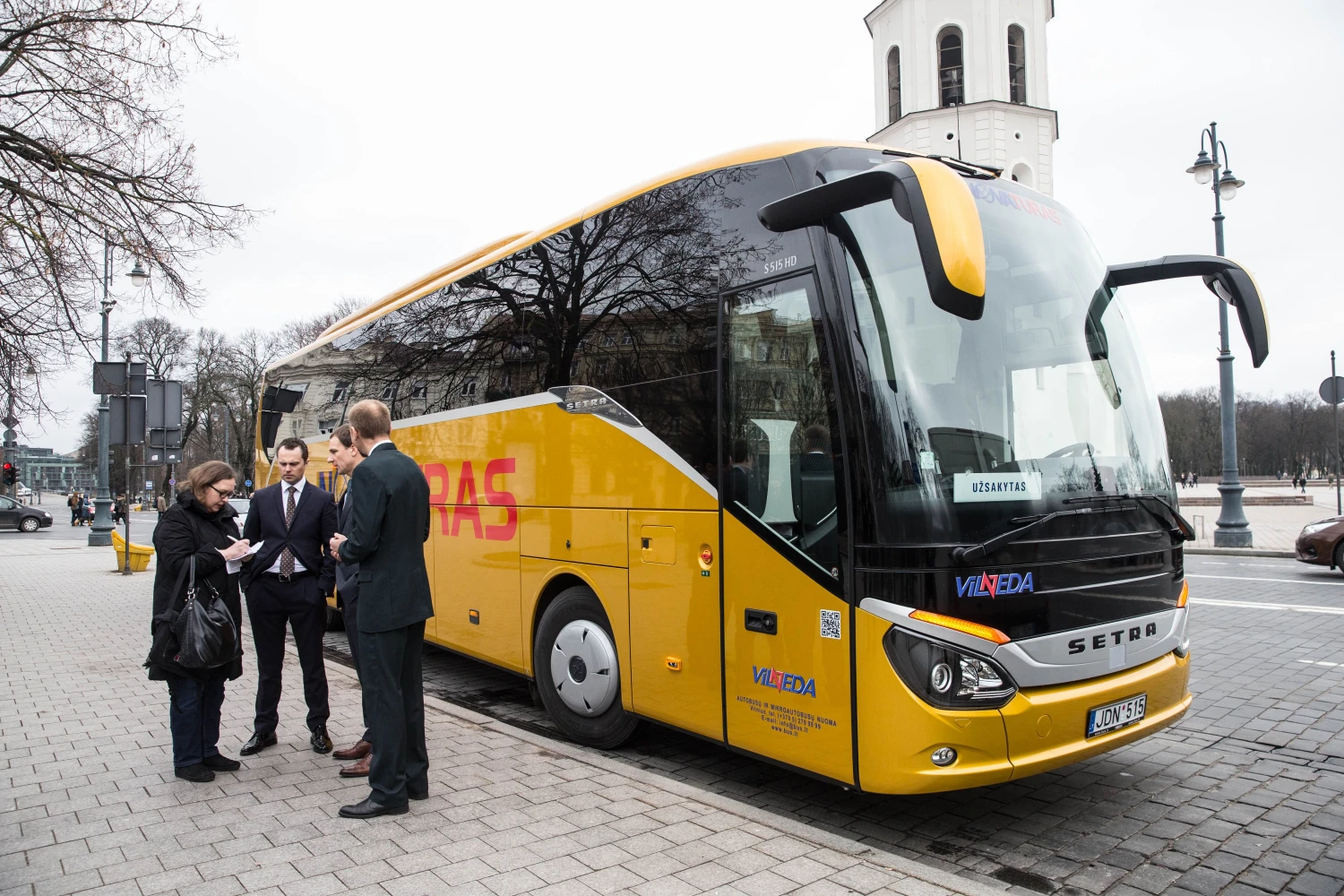 Šiemet „Novaturo“ turistus pradės vežioti 6 nauji autobusai, o per kitus metus jų skaičių planuojama padvigubinti. Juditos Grigelytės (VŽ) nuotr.