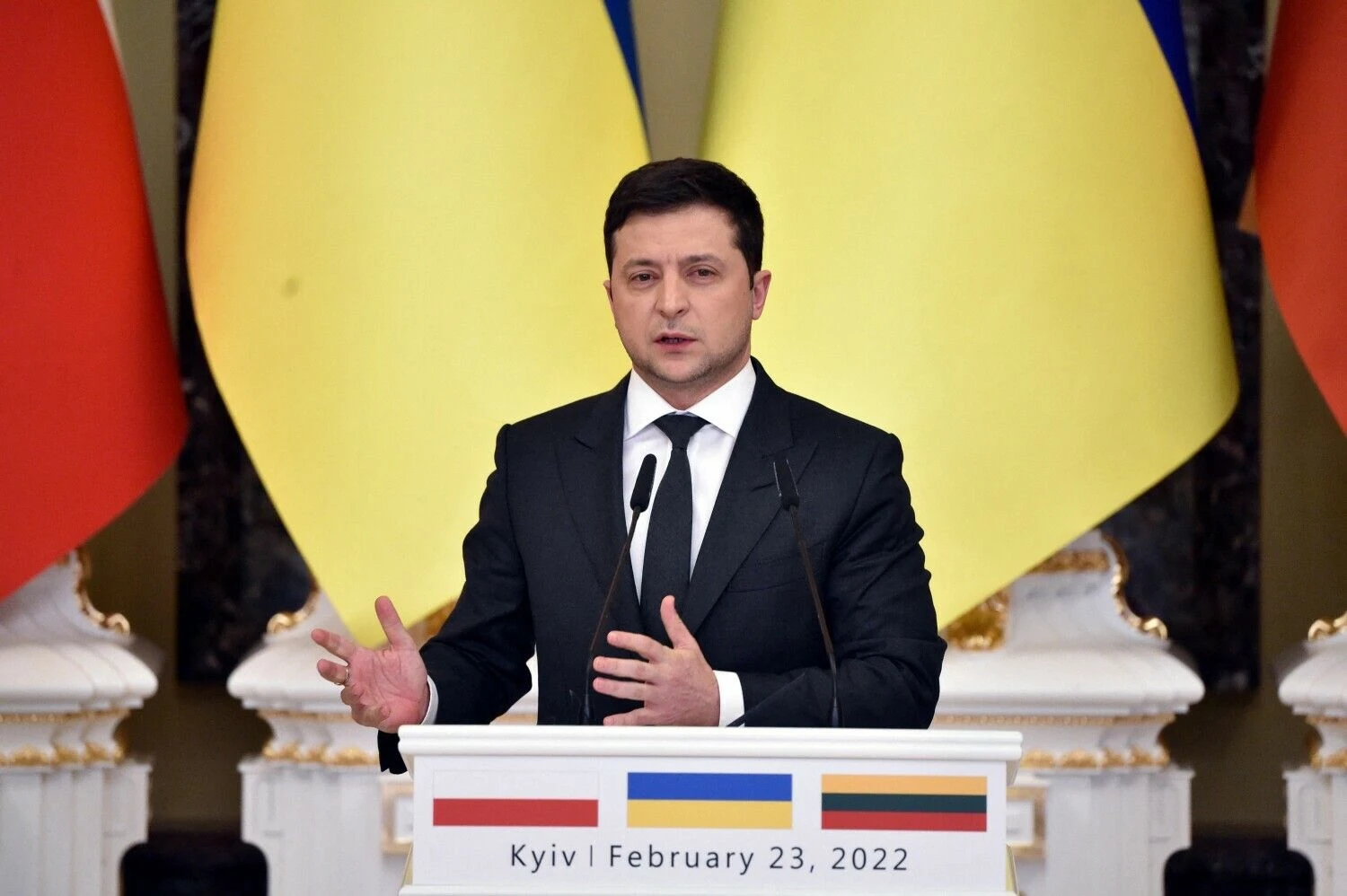 Ukrainos prezidentas Volodymyras Zelenskis. „Scanpix“ nuotr.