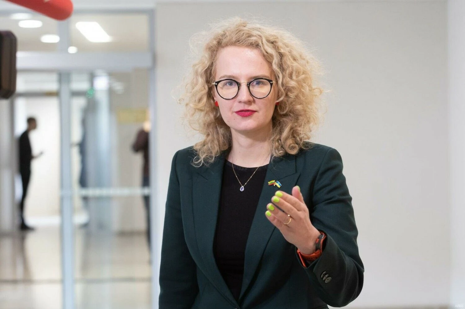 Aušrinė Armonaitė, ekonomikos ir inovacijų ministrė. Juditos Grigelytės (VŽ) nuotr.
