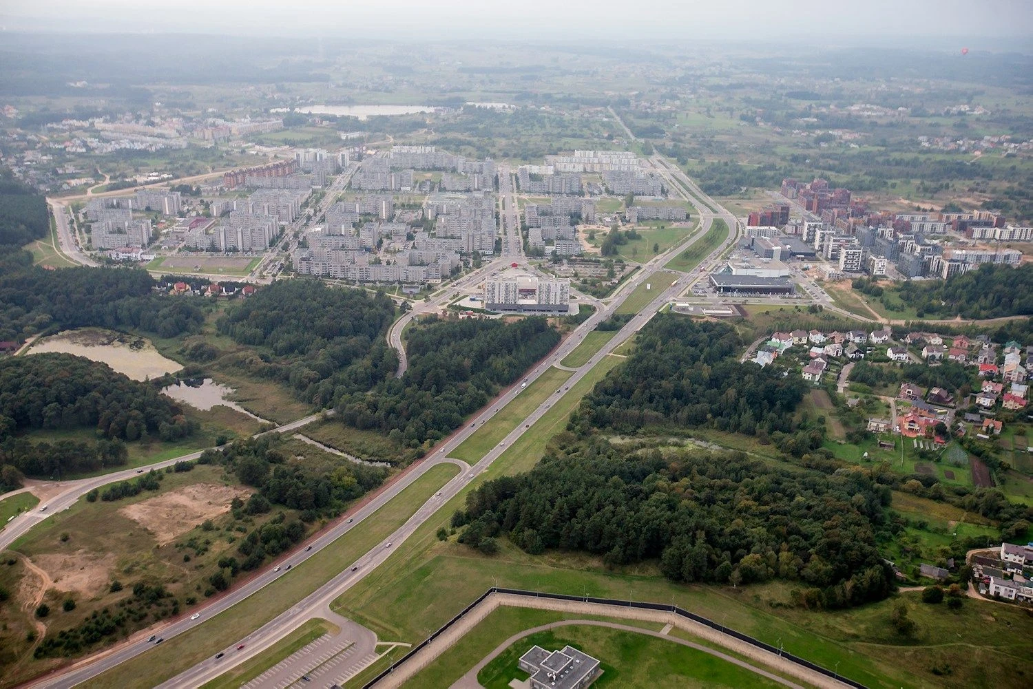 Pilaitės mikrorajonas Vilniuje. Juditos Grigelytės (VŽ) nuotr.