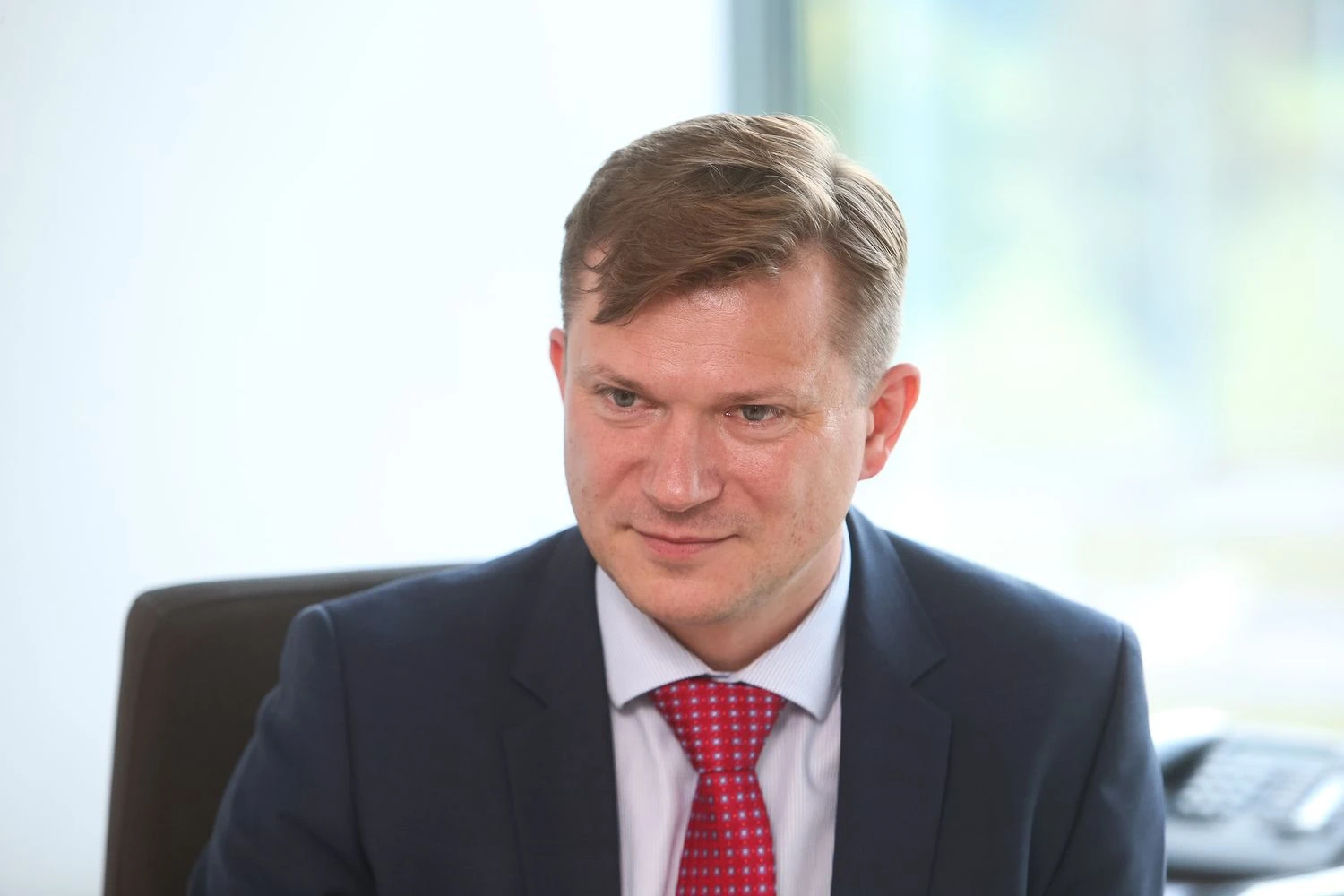 Saulius Putrimas, UAB „Merko statyba“ generalinis direktorius. Vladimiro Ivanovo (VŽ) nuotr.