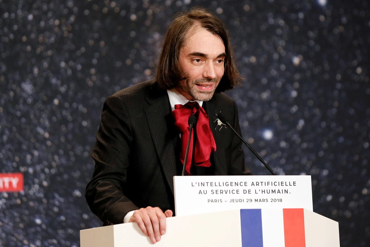 Prancūzų matematikas, parlamento narys Cedricas Villani. Etienne Laurent/“Reuters“ nuotr. 