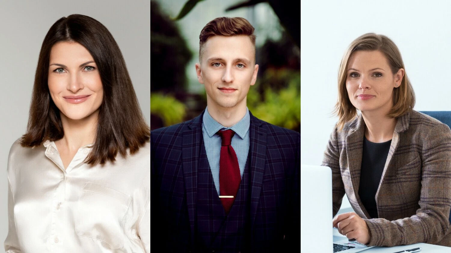 Iš kairės į dešinę: Dovilė Jankauskaitė, „UAB „Biznio mašinų kompanija“ personalo valdymo partnerė, Povilas Blusius, „Figure Baltic Advisory“ vyriausiasis konsultantas ir tyrimų vadovas, Milda Talačkienė, „Moog Vilnius“ žmogiškųjų išteklių vadovė