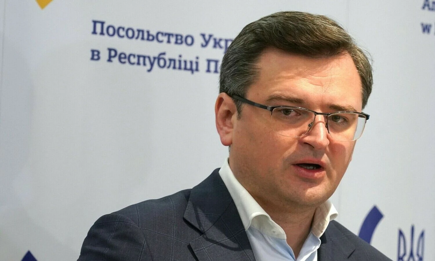 Dmytro Kuleba, Ukrainos užsienio reikalų ministras. „Zuma Press Wire“ / „Scanpix“ nuotr.