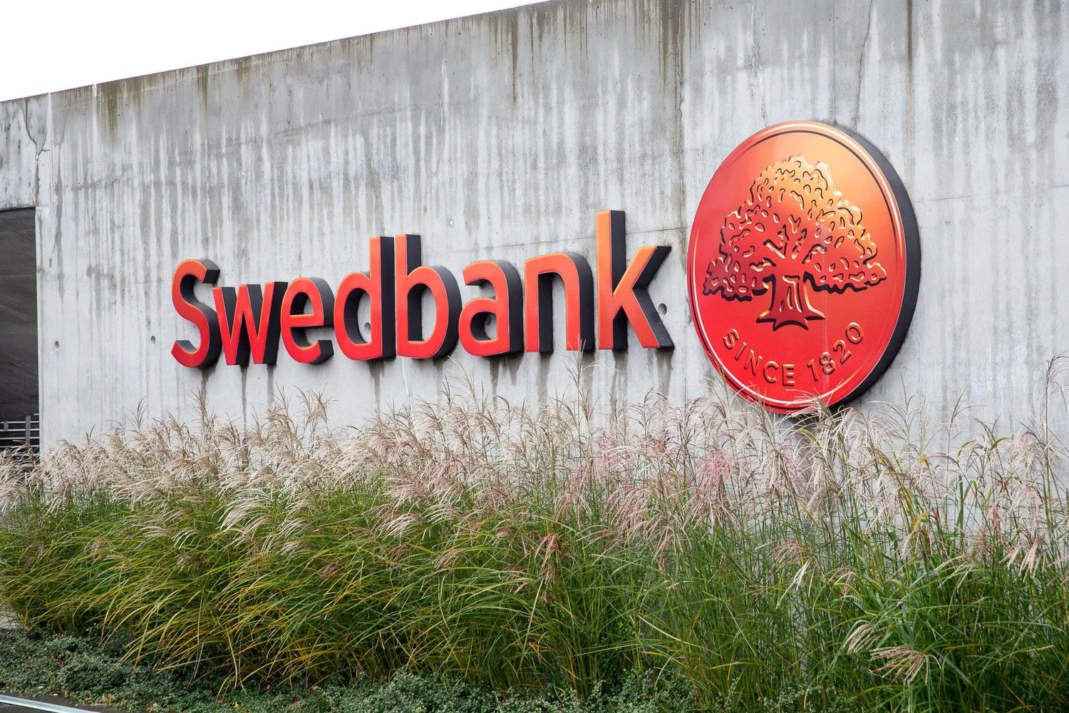 Banko „Swedbank“ logotipas. Vladimiro Ivanovo (VŽ) nuotr.