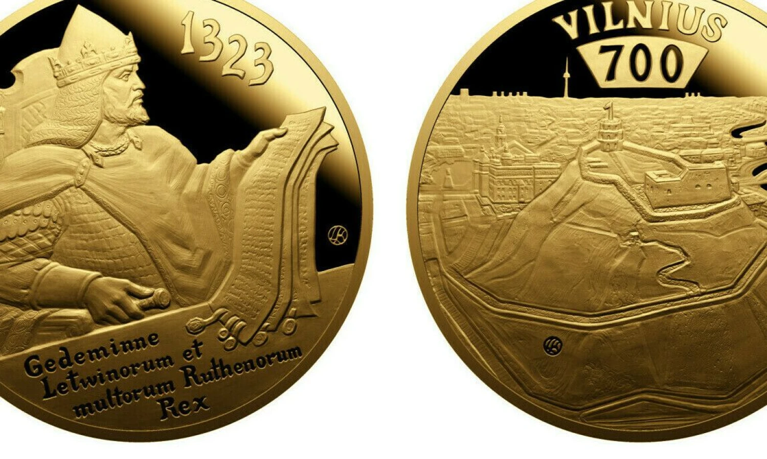 Auksinis medalis. „Monetų namų“ nuotr.