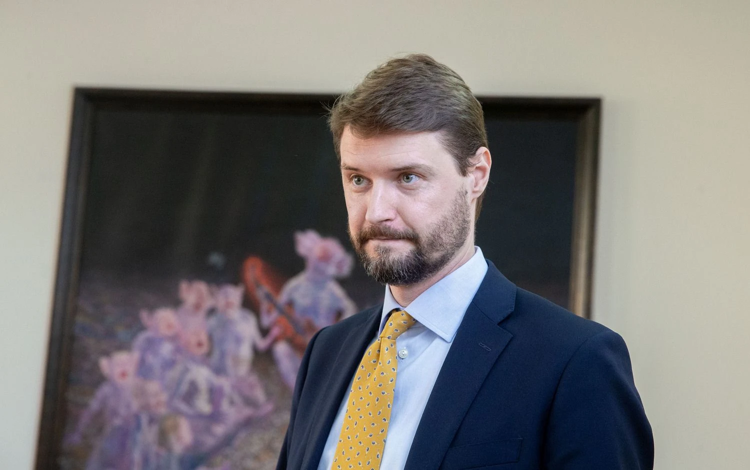 Mykolas Majauskas, Seimo Biudžeto ir finansų komiteto pirmininkas. Juditos Grigelytės (VŽ) nuotr.