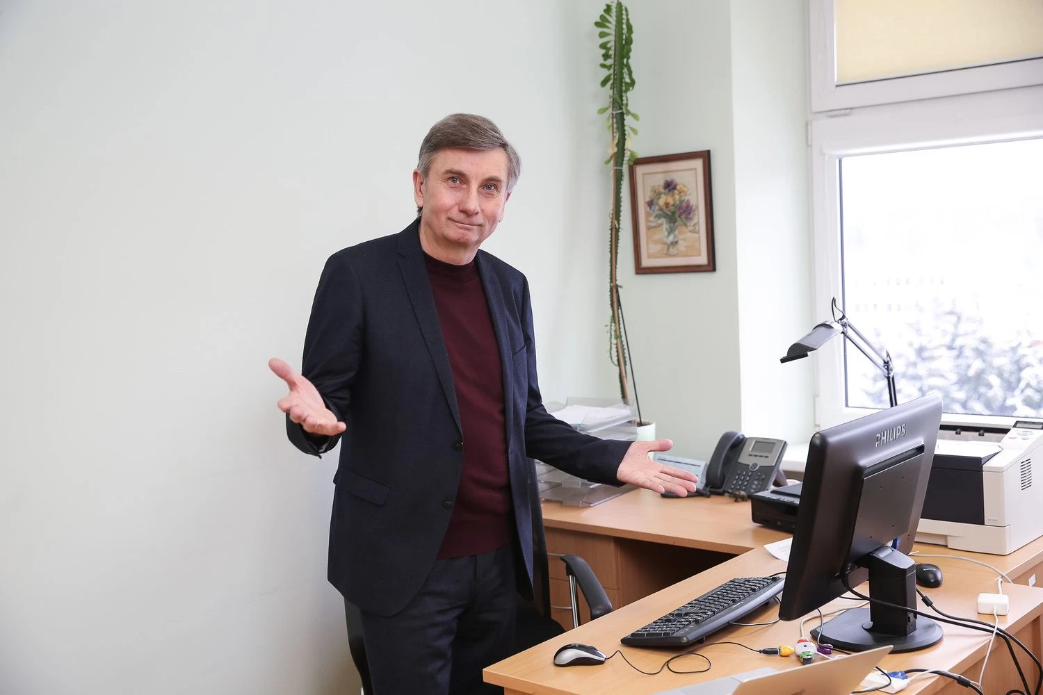 Dr. Romas Baronas, Lietuvos mokslo tarybos pirmininkas. Vladimiro Ivanovo (VŽ) nuotr.