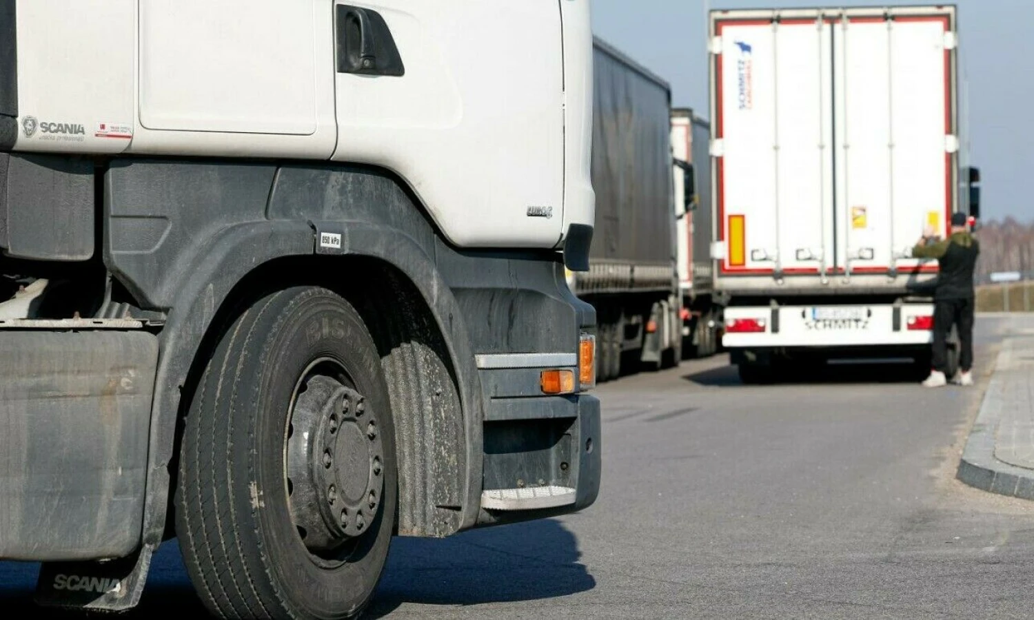 Visoje Europoje išaugę vežėjų veiklos kaštai ir įstrigę įkainiai šluoja silpniausias įmones. Juditos Grigelytės (VŽ) nuotr.