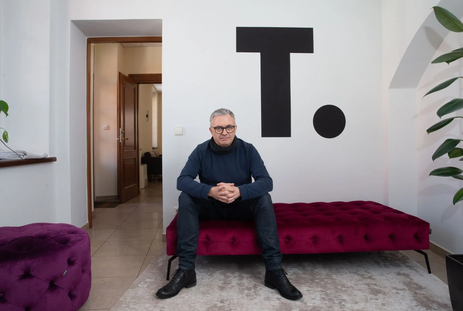 Linas Pakalniškis, reklamos agentūros „Truth“ generalinis direktorius. Juditos Grigelytės (VŽ) nuotr.