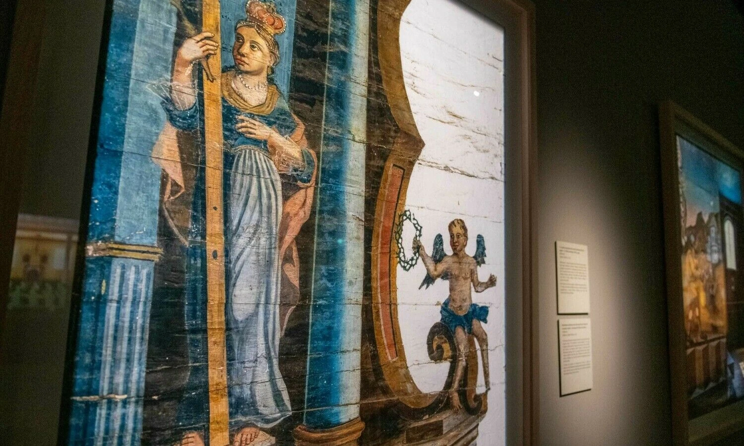 Raimondo Paknio fotografijų parodoje „Laiko pėdsakai: sienos ir spalvos“. Mindaugo Kaminsko nuotr.