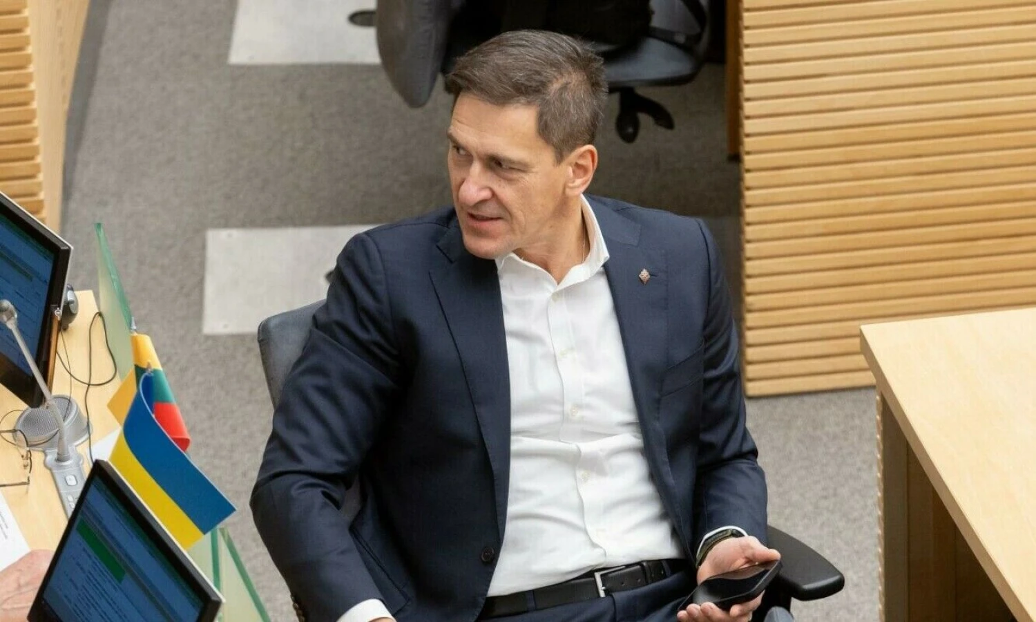 Energetikos ministras Dainius Kreivys. Juditos Grigelytės (VŽ) nuotr.