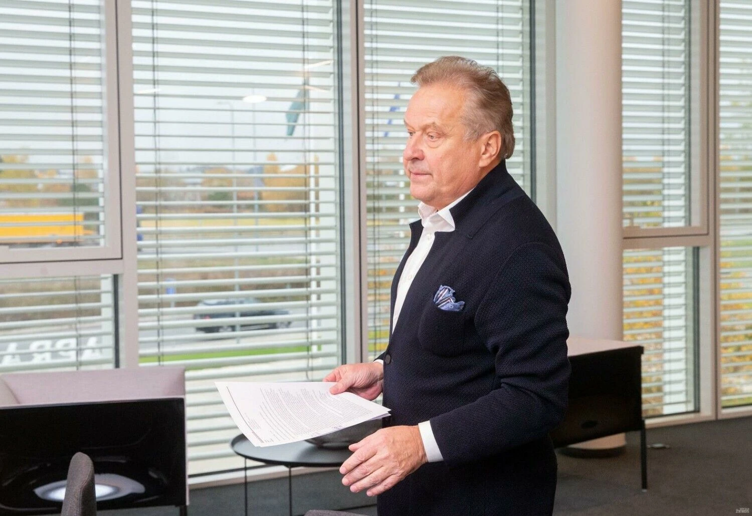 Rimantas Perveneckas, „Aprangos“ grupės generalinis direktorius. Juditos Grigelytės (VŽ) nuotr.