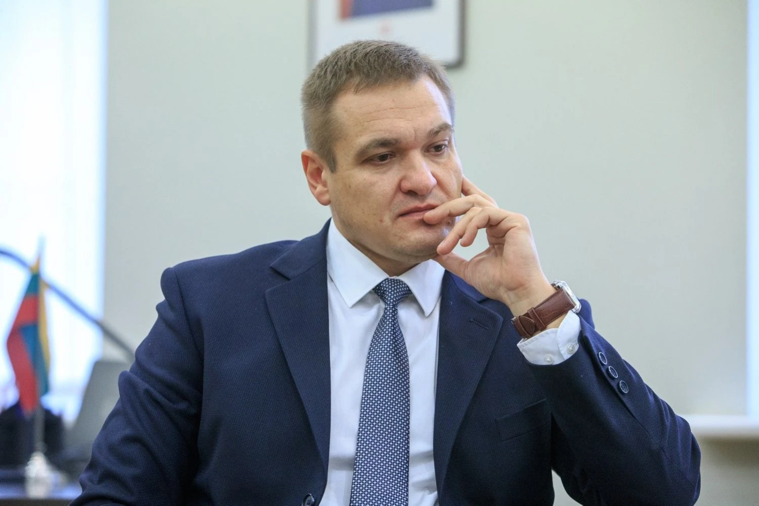 Vidaus reikalų ministras Eimutis Misiūnas. Vladimiro Ivanovo (VŽ) nuotr.