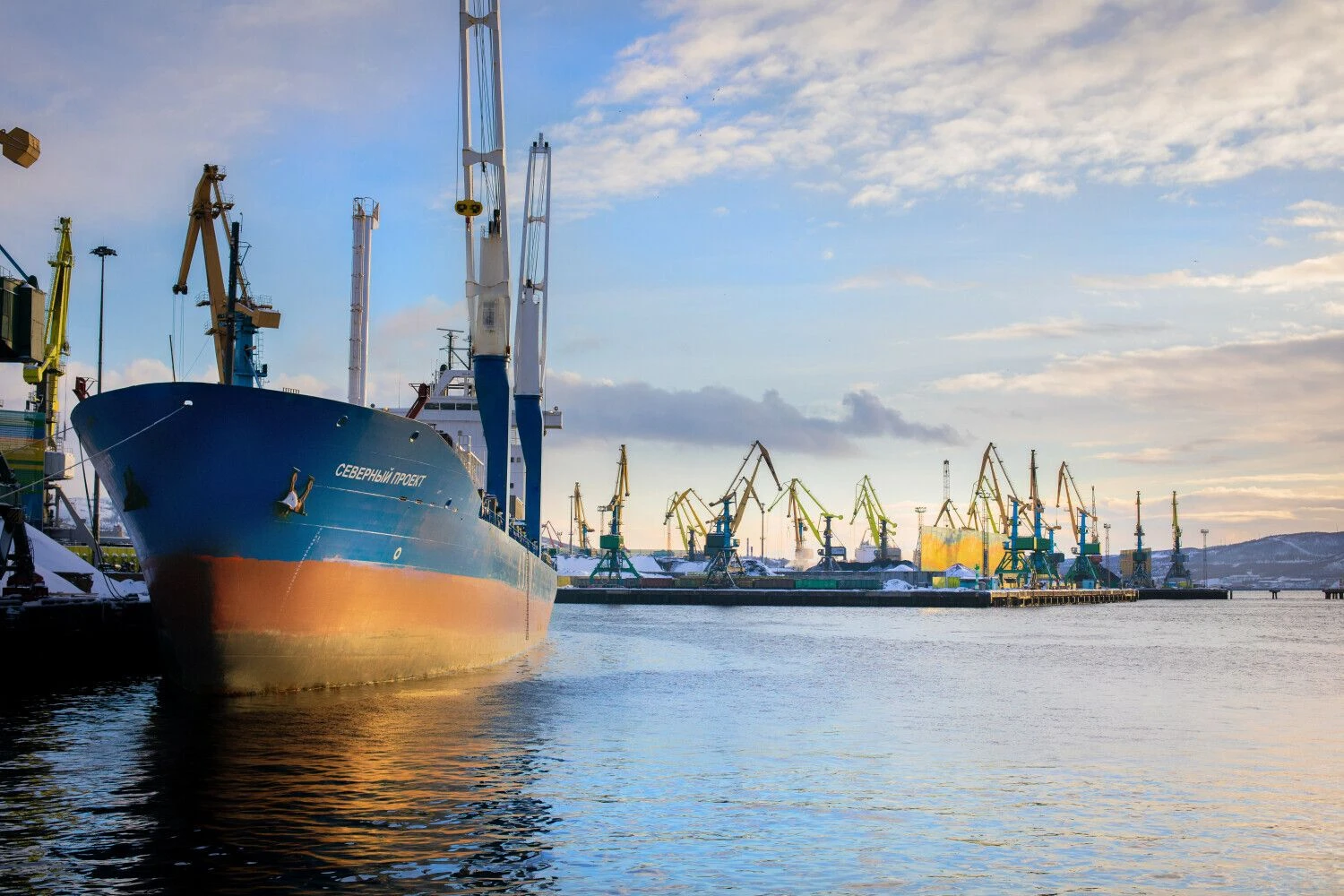 Murmansko uostas. Uosto direkcijos nuotr.