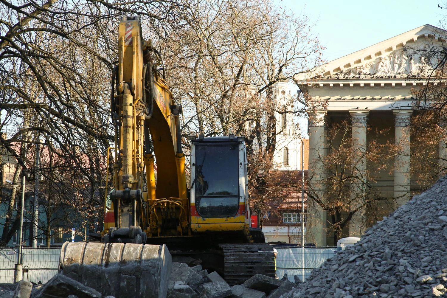 Reformatų sodo rekonstrukcija ir archeologiniai tyrimai, 2018 m. Vladimiro Ivanovo (VŽ) nuotr.